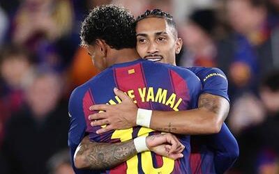 LaLiga: Un doblete de Raphinha hace más líder al Barça