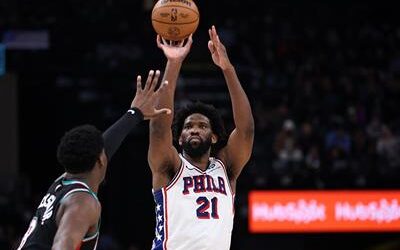 NBA: Embiid y Maxey lideran a los Sixers sobre los Grizzlies