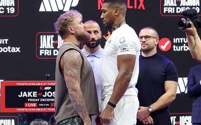 Preocupación por la seguridad de Jake Paul frente a Anthony Joshua
