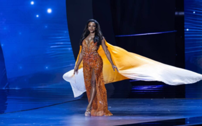 Miss Jamaica reaparece tras grave accidente en Miss Universo