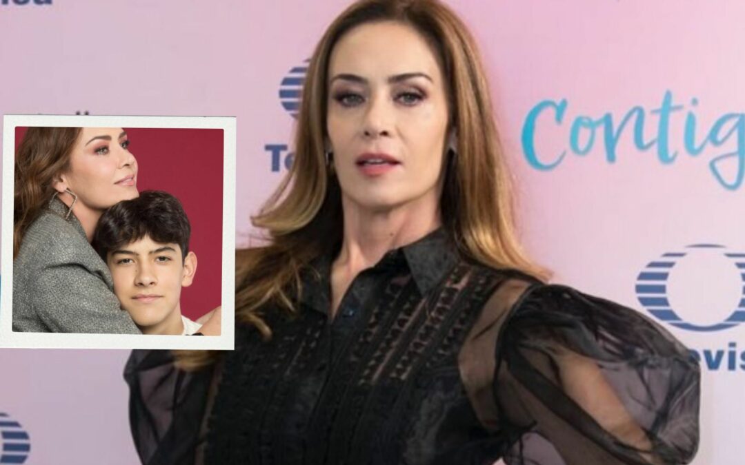 Anette Michel detiene debut de su hijo en Televisa, ¿qué ocurrió?