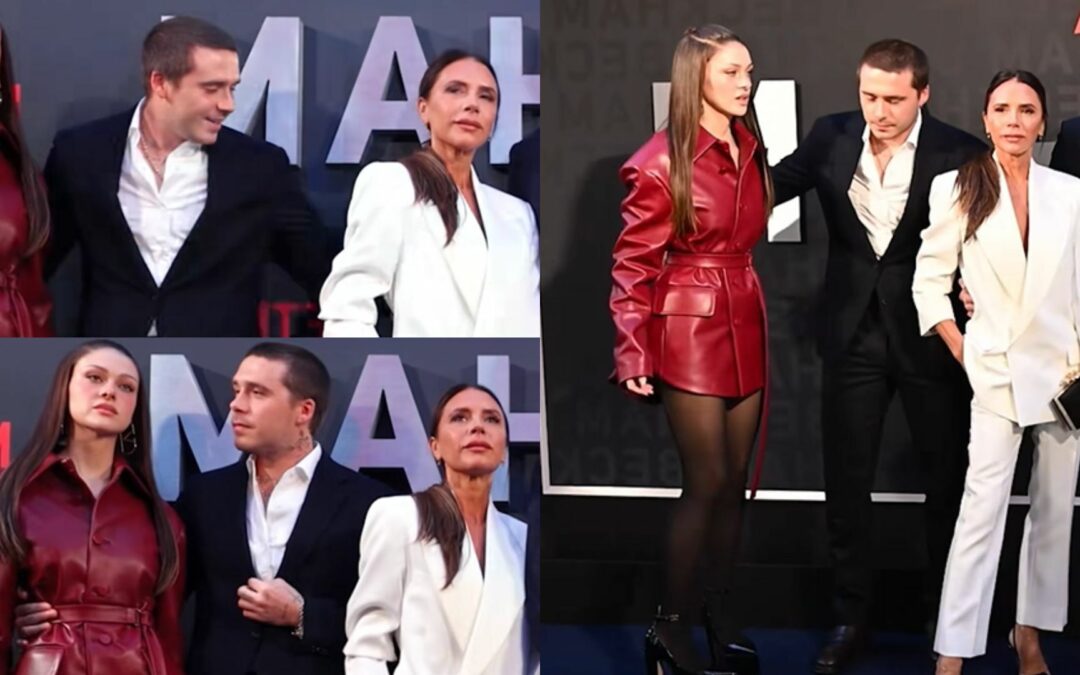 Video de Nicola Peltz siendo ‘arrastrada’ a una foto familiar de los Beckham se viraliza