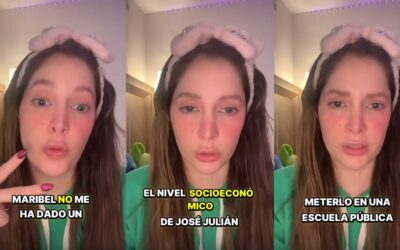 Imelda Tuñón rechaza escuela pública para su hijo y exige 100 mil de manutención a Maribel Guardia