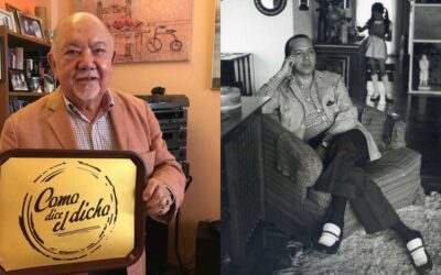 Así se veía Sergio Corona en sus primeros años como actor