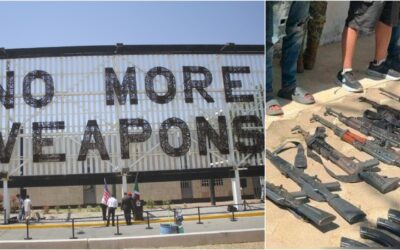 México cuadriplica decomiso de armas de fuego respecto a EU durante el gobierno de Sheinbaum
