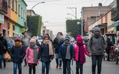 Suspenden clases el lunes 26 y martes 27 de enero por el frío en varios estados de México