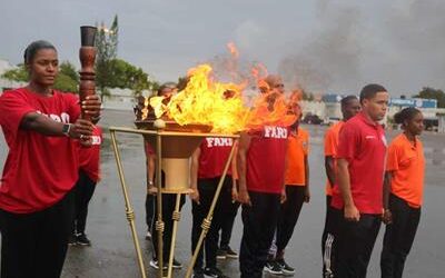 Dan apertura a Juegos Deportivos de las Fuerzas Armadas y la PN