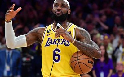NBA: LeBron James lucirá parche conmemorativo por temporada 23