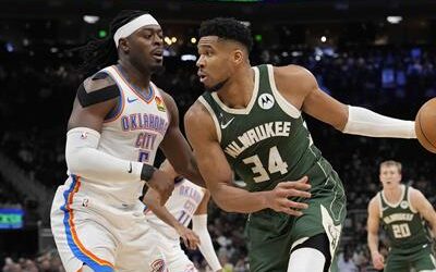NBA: Giannis Antetokounmpo estima entre 4 y 6 semanas de baja