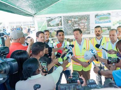 Obras de Juegos Centroamericanos 2026 avanzan según Ito Bisonó