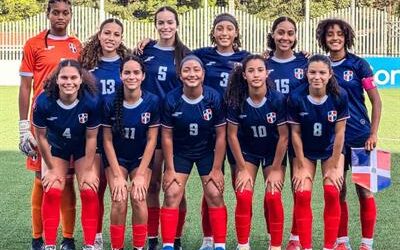 Selección femenina sub-17 debuta con goleada ante Dominica