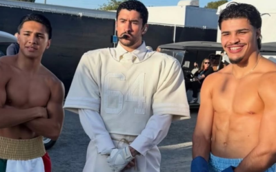 ¿Quiénes son los boxeadores que salieron con Bad Bunny en el medio tiempo del Super Bowl?