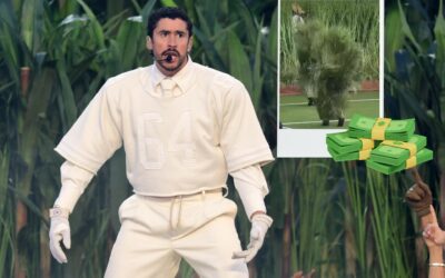 ¿Cuánto ganaron los ‘arbustos’ que salieron con Bad Bunny en el Super Bowl?
