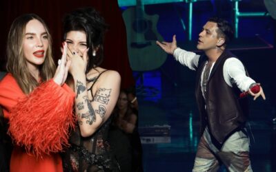 Christian Nodal cuestiona las fotos entre Cazzu y Belinda