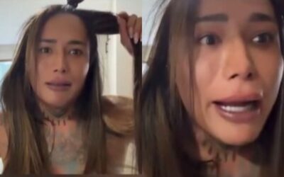 Fans intentan irrumpir en casa de Karina Torres | VIDEO