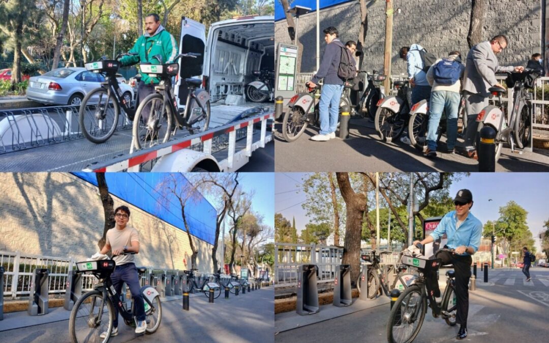 Crónica: un día en la estación más concurrida de Ecobici en la CDMX