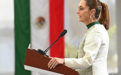 Consejería Jurídica irá al Tribunal Electoral por el uso de las iniciales CSP (de la presidenta)