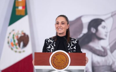 Desde México no hubo nada que afectara el espacio aéreo, dice Sheinbaum sobre drones en EU