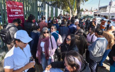 Casos de influenza y sarampión repuntan, mientras las vacunas se agotan en las clínicas