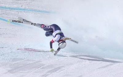 Tras caída, presidenta del COI considera dice que Vonn es inspiración