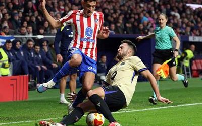 Copa del Rey: Atlético de Madrid humilla al Barça en el juego de ida