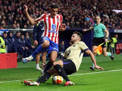Copa del Rey: Atlético de Madrid humilla al Barça en el juego de ida