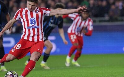 Liga de Campeones: Alvarez, 20 goles en menos juegos que Messi