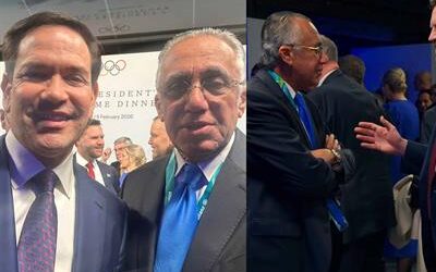 Luisín Mejía se reúne con Rubio y Vance en los JJ OO de Invierno