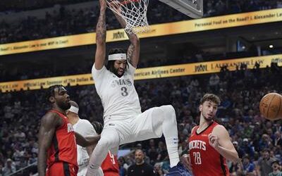 NBA: Anthony Davis sale de Dallas y aterriza en Washington