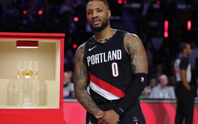 NBA: Lillard gana su tercer concurso de triples de NBA pese a lesión