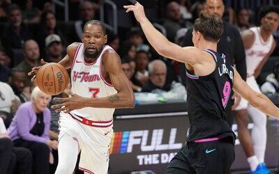 NBA: Los Heat se sobreponen a 32 puntos de Durant de los Rockets