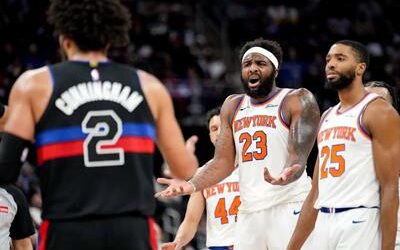 NBA: Los Pistons arrollan a Knicks y Boston remonta ante Heat