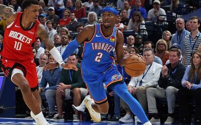 Resumen NBA: Sin SGA, Oklahoma City derrota a los Nets