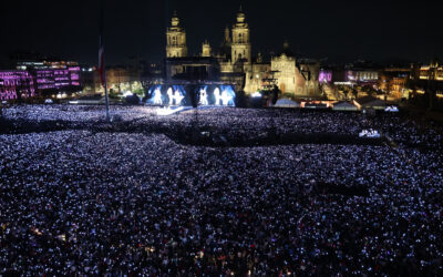 Shakira rompe récord de asistencia a un concierto masivo en el Zócalo