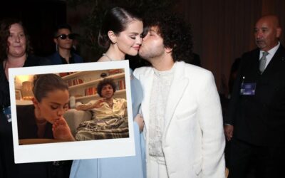 Selena Gomez besa el pie de Benny Blanco y genera polémica en redes