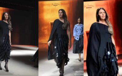 Karla Sofía Gascón protagoniza y redefine la pasarela en Madrid