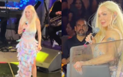 Marisela es abucheada por fallas de audio en concierto