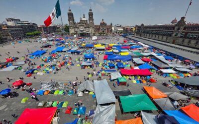 CNTE emplaza a Sheinbaum a retomar el diálogo o protestará en Mundial de Futbol