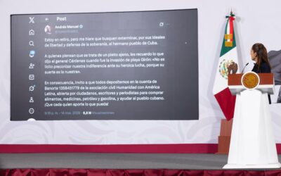 Cuenta con apoyos para Cuba opera con reglas y se puede fiscalizar, detalla Sheinbaum