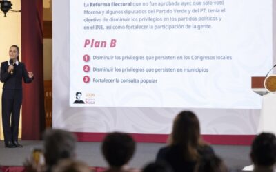 Las claves del «Plan B» de reforma electoral de Sheinbaum: recorte a congresos locales, menos regidores…