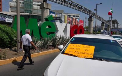 ¿Cuál es el estatus legal de Uber en el AICM y por qué taxistas y GN no los dejan trabajar?