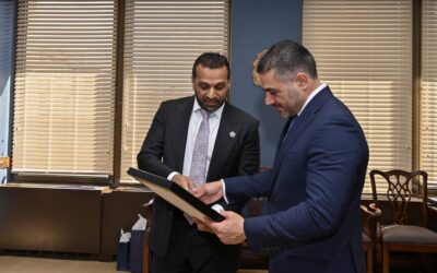 Harfuch se reúne con director de FBI en EU; »reafirmamos el respeto a nuestra soberanía», dice