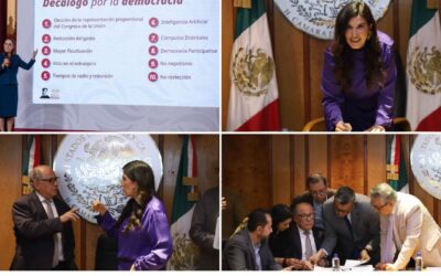 Reforma electoral de Sheinbaum reconfigura el Congreso; advierten mayor control de Morena