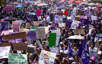 #Crónica | CDMX se pinta de morado: mujeres toman las calles contra la violencia y los feminicidios