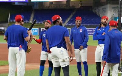Clásico Mundial de Béisbol: Equipo dominicano practica por primera vez