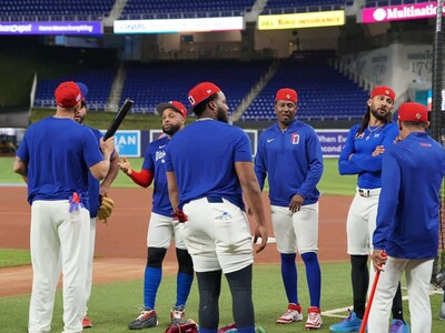 Clásico Mundial de Béisbol: Equipo dominicano practica por primera vez