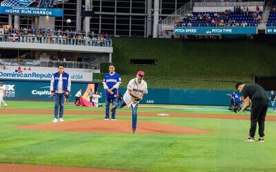 Luis Abinader en Clásico Mundial de Béisbol 2026