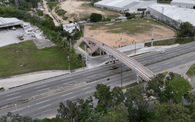 Play cedido para puente peatonal sigue sin reconstrucción tras 3 años