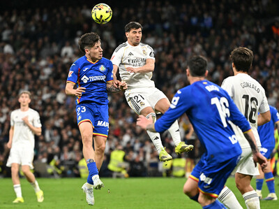 Satriano da el triunfo al Getafe ante Real Madrid en el Bernabéu