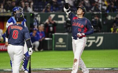 Shohei Ohtani pegó grand slam y Japón abre con paliza a Taiwán